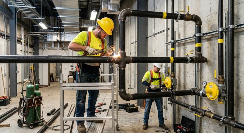 Commercial Gas Installation in Sacramento, CA