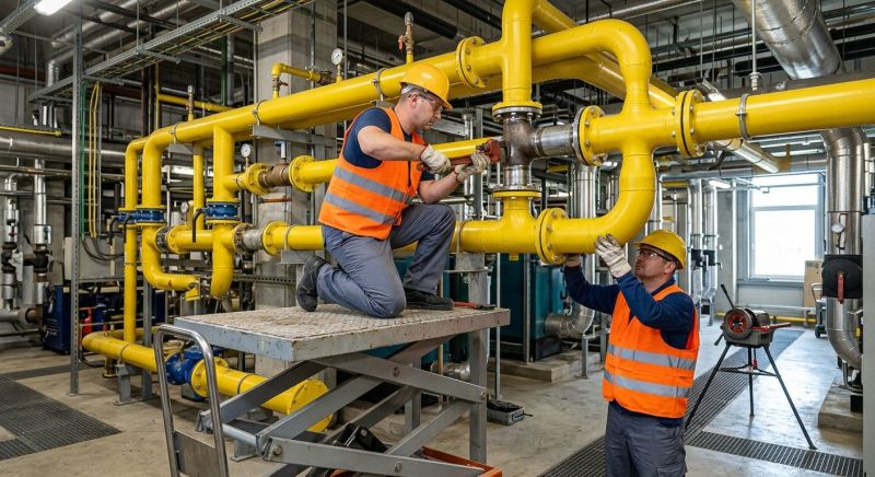 Commercial Gas Line Repair in Sacramento, CA