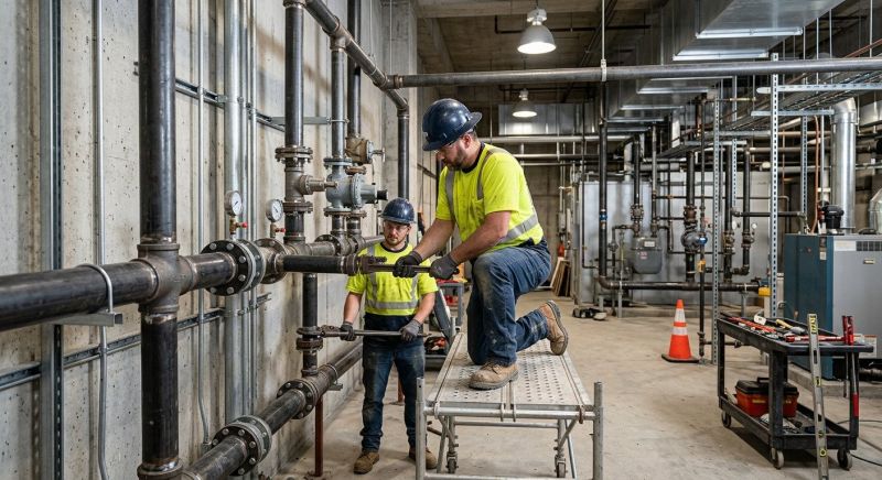 Commercial Gas Piping in Denver County, CO