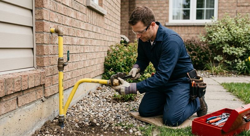 Gas Line Plumbing in Austin, TX