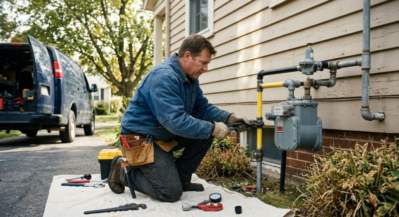 Gas Line Repair in Sacramento, CA