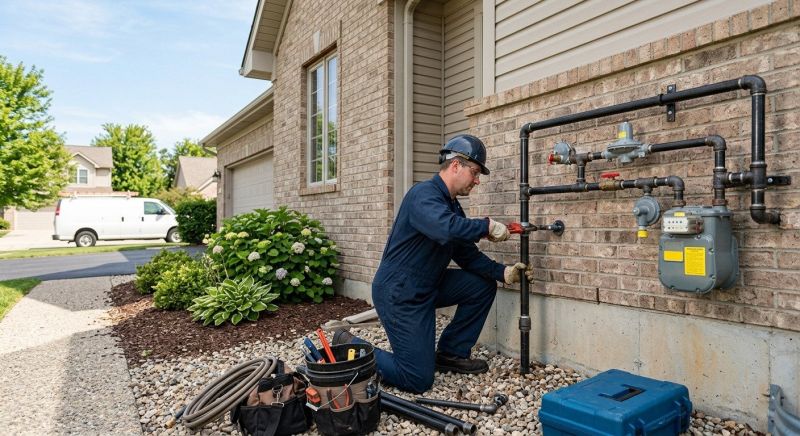 Gas Line Rerouting in Annapolis, MD