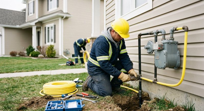 Home Gas Line Installation in Sacramento, CA