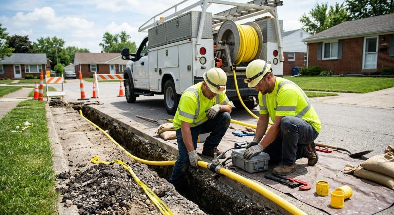 Natural Gas Line Installation in Sacramento, CA
