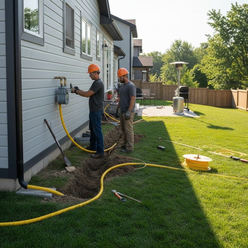 Natural Gas Line Installation in Sacramento, CA
