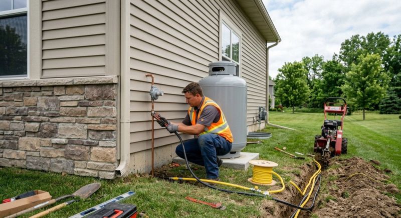 Propane Line Repair in Sacramento, CA