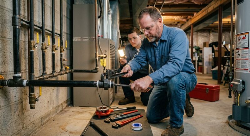 Residential Gas Plumbing in Sacramento, CA