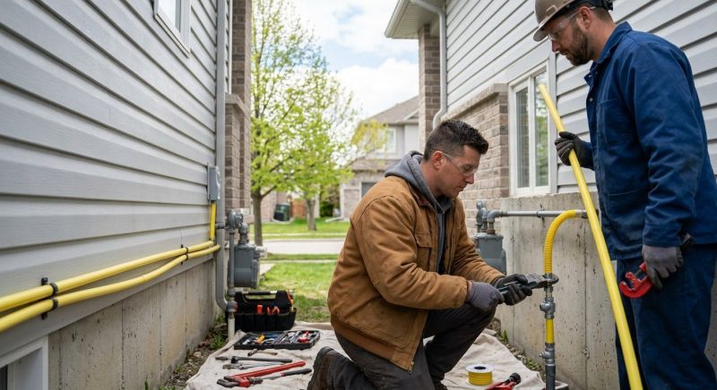 Natural Gas Line Installation in Sacramento, CA